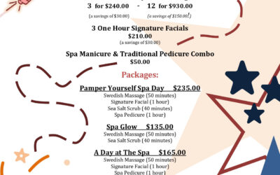 July 2026 Spa Specials